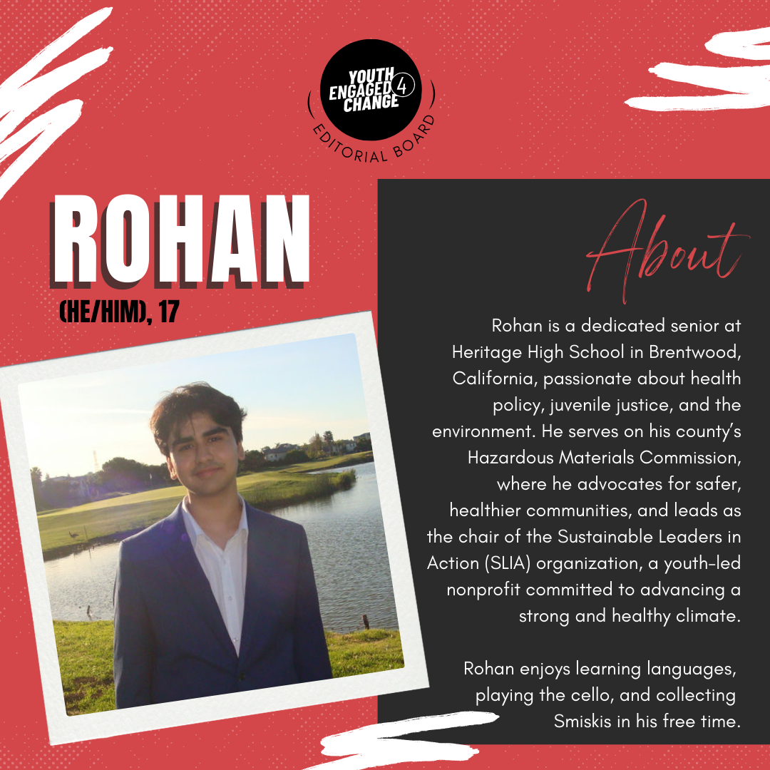 Rohan's bio for YE4C