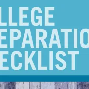 College Preparation Checklist