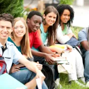 Group of students outdoors